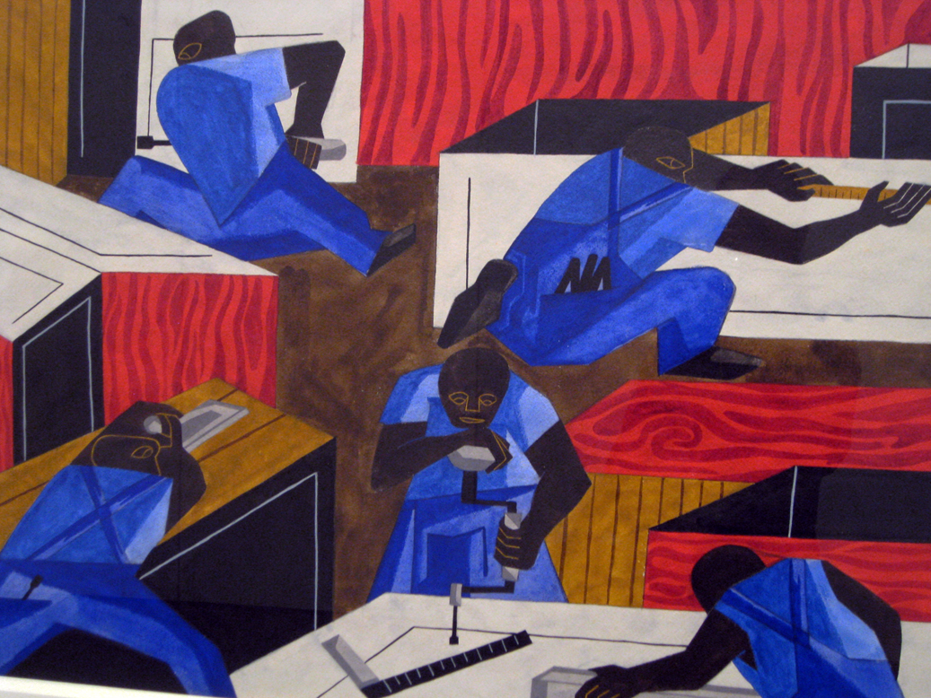 Trio Of Jacob Lawrence Works Exemplifies His Depictions Of People