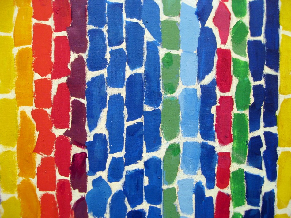 With Small Daubs of Paint Alma Thomas Created