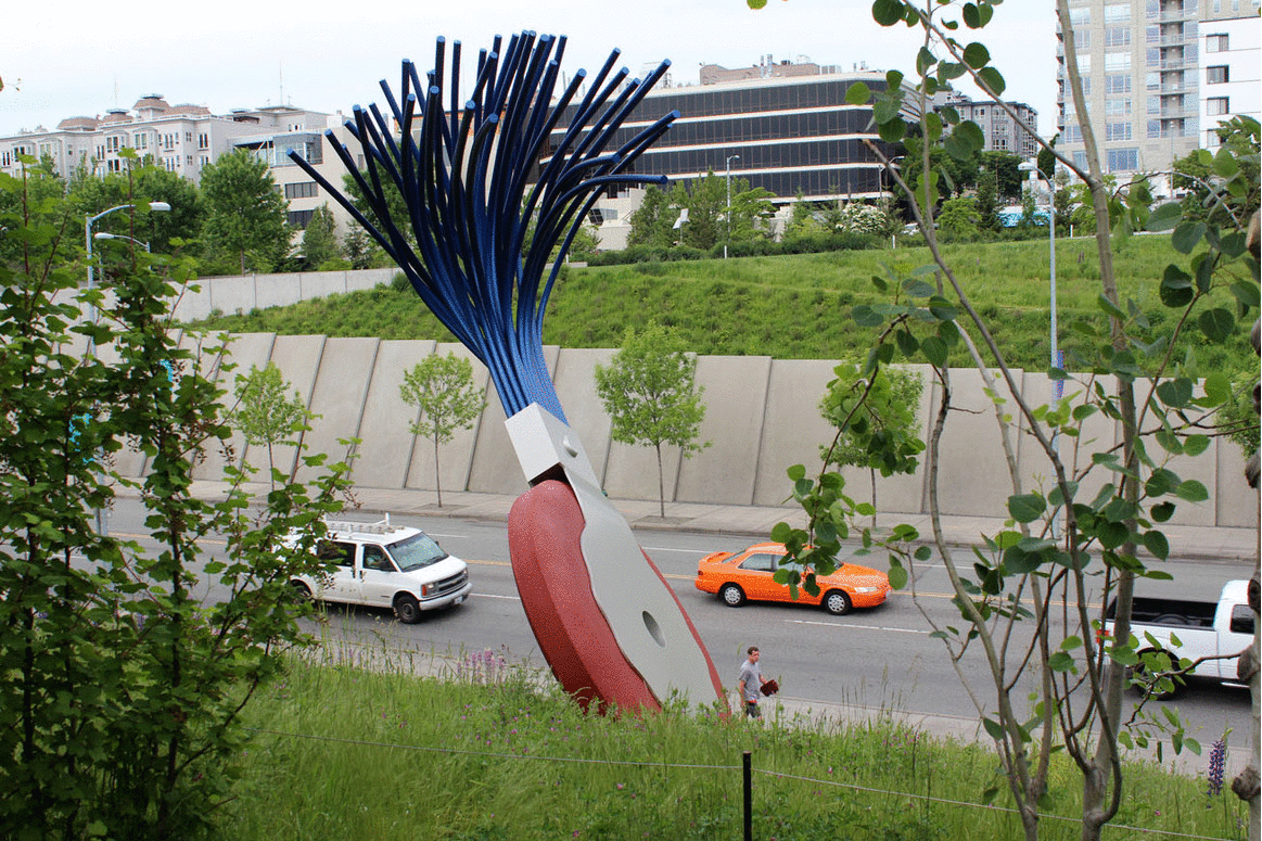 typewriter ribbon - claes oldenburg